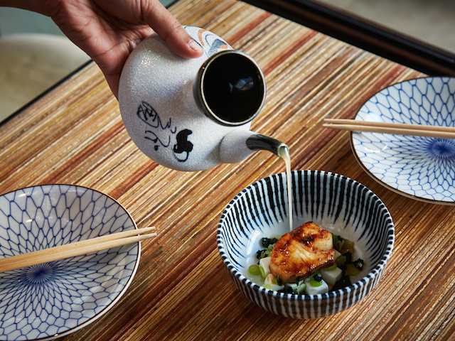neon pigeon Miso Black Cod Soup
