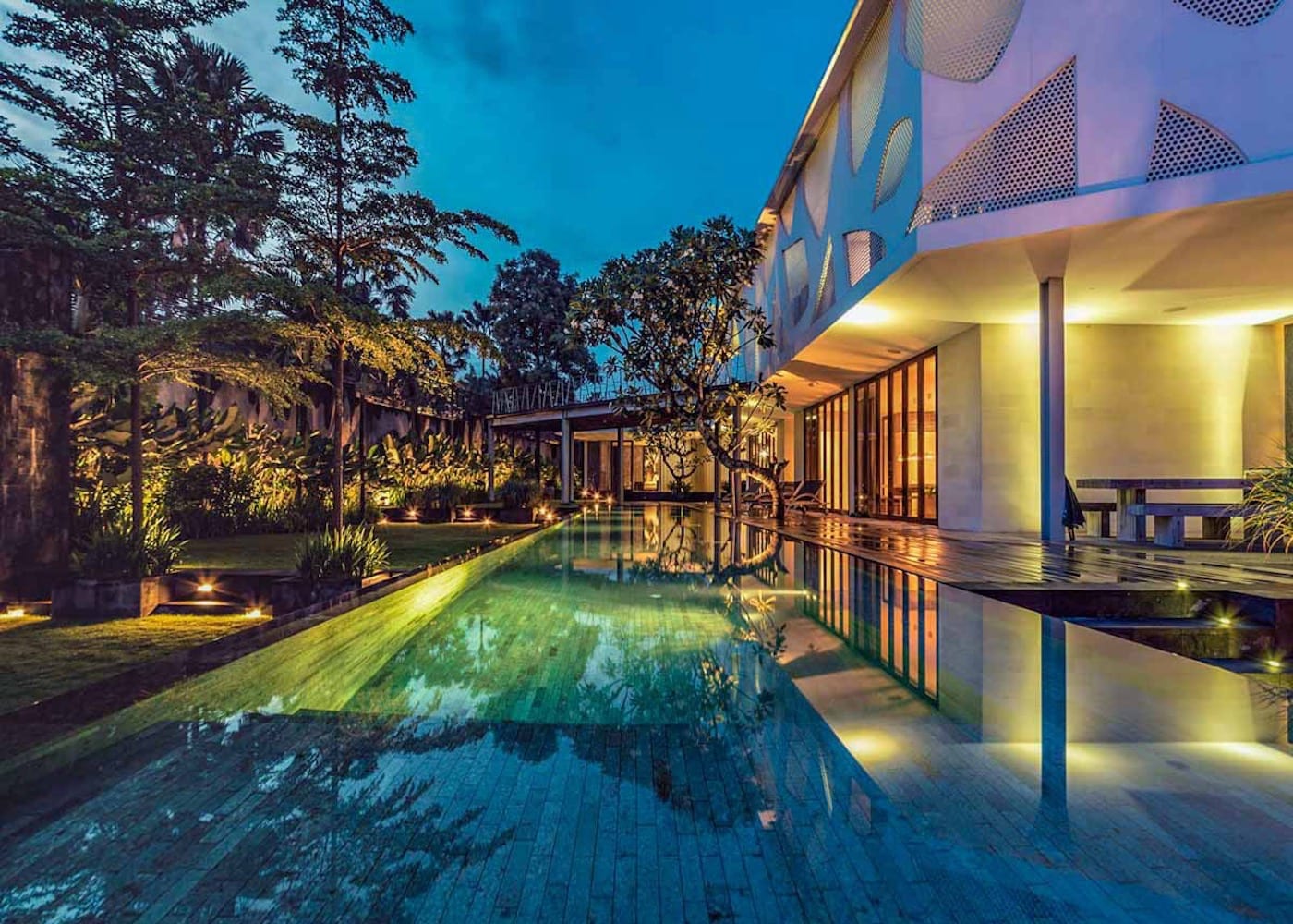 the pool at Villa Issi - one of the best Seminyak villas