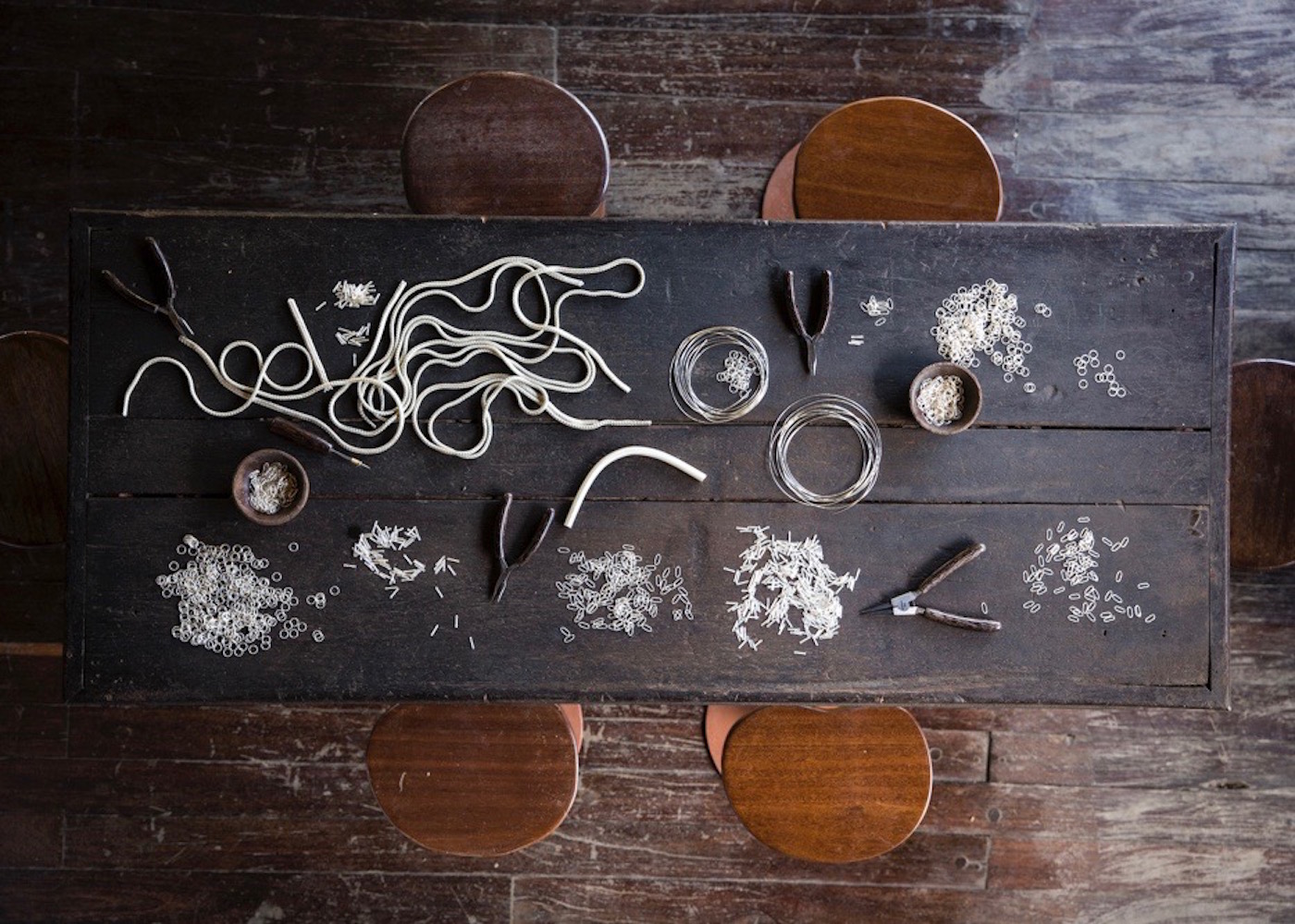 John Hardy workshop where the gold and silver jewellery is made