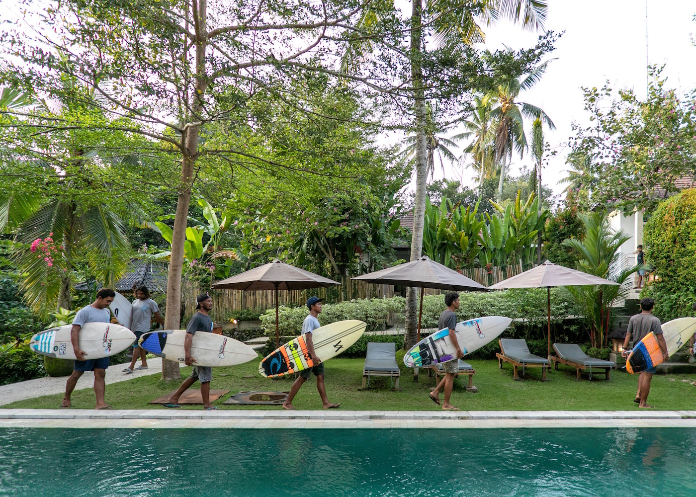 Pelan Pelan surf retreat in Bali, Indonesia
