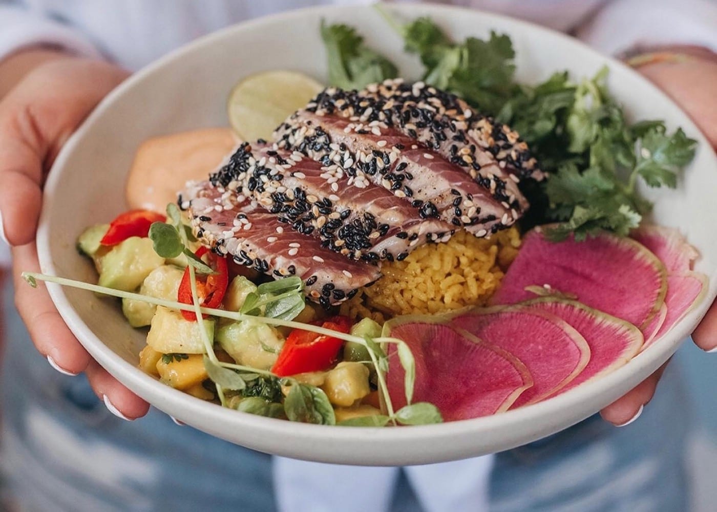 Nude cafe | Best poke bowls in Canggu, Bali, Indonesia
