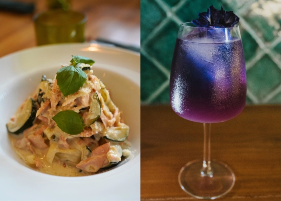 Homemade pasta and aperitivo at Ganzo Italian Restaurant in Nusa Dua, Bali