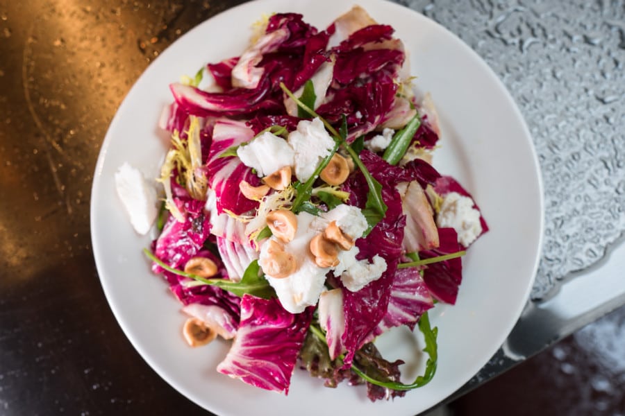 Pici Italian restaurant Hong Kong Wan Chai pasta salad cocktails radicchio