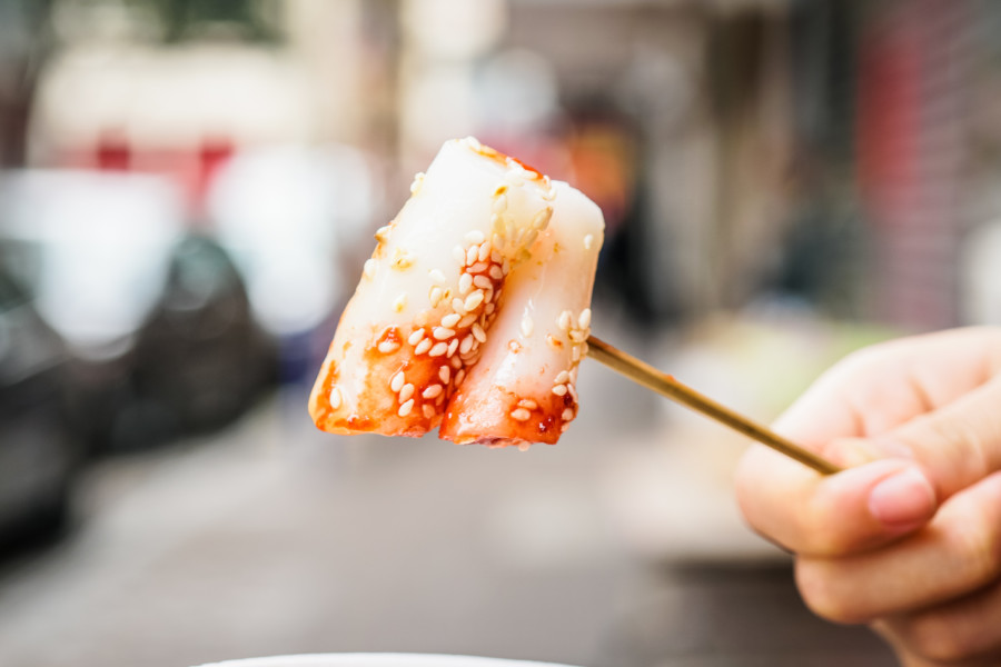 street food Hong Kong cheong fun
