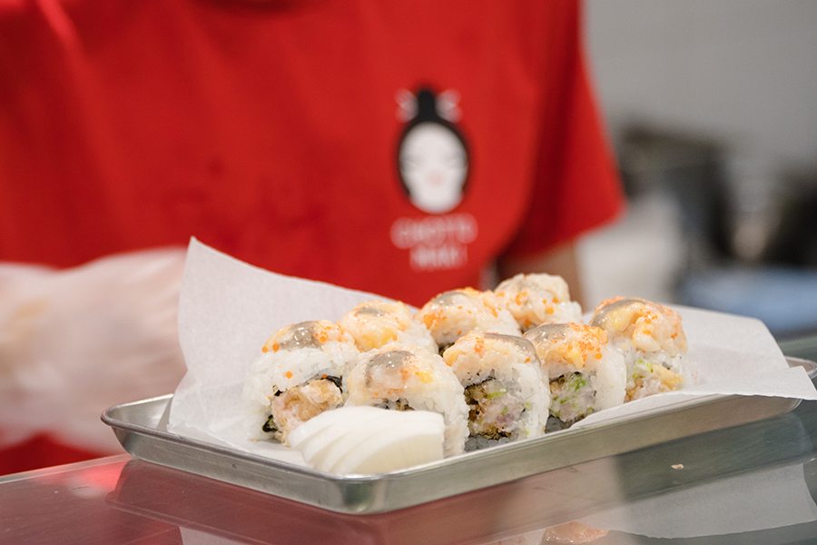 chotto maki sushi Central truffle mayo sushi