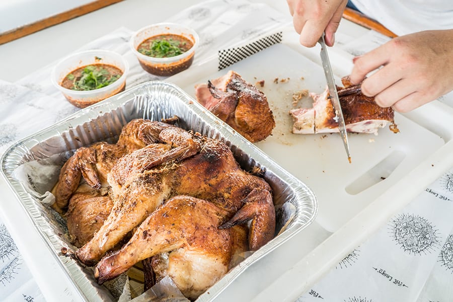 Chalong Bay Rum Junk Boat Series Fat Legs BBQ Chicken