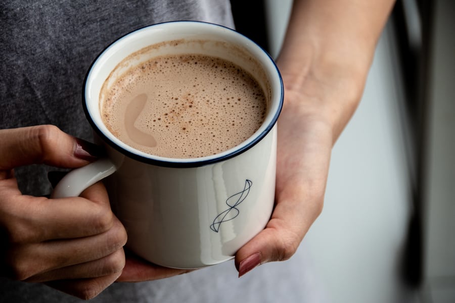 the study cup of coffee
