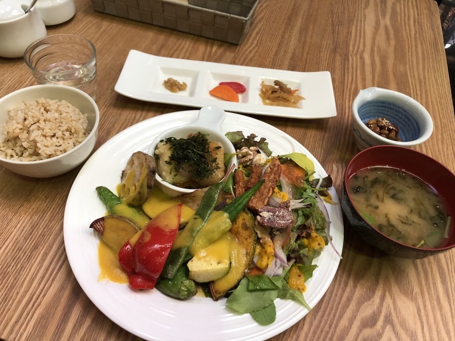 Vegan Vegetarian restaurants in Tokyo Tamana Shokudo