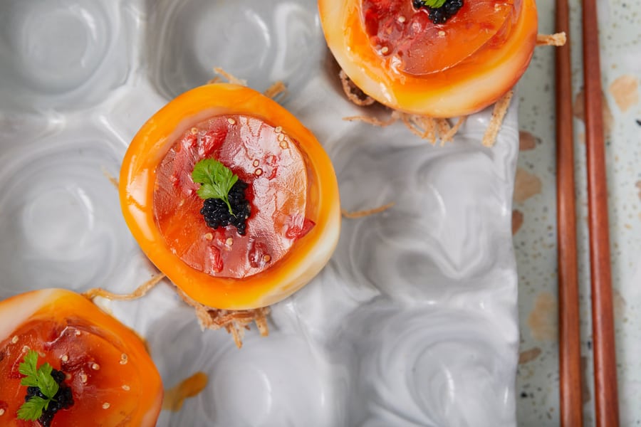 John ANthony smoked French eggs