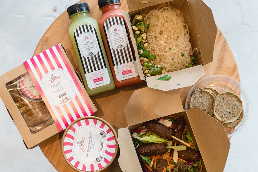 The Raw Circus raw vegan vegetarian food delivery 2