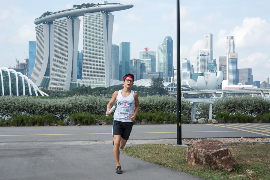 24 Hour Race charity race end slavery Hong Kong Singapore