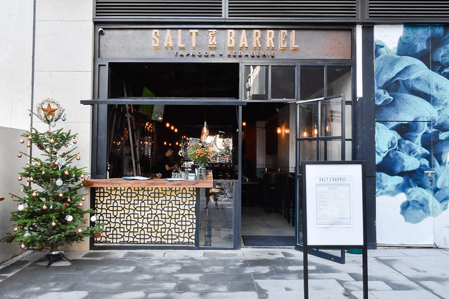 Salt & Barrel brunch Shek Tong Tsui HKU exterior
