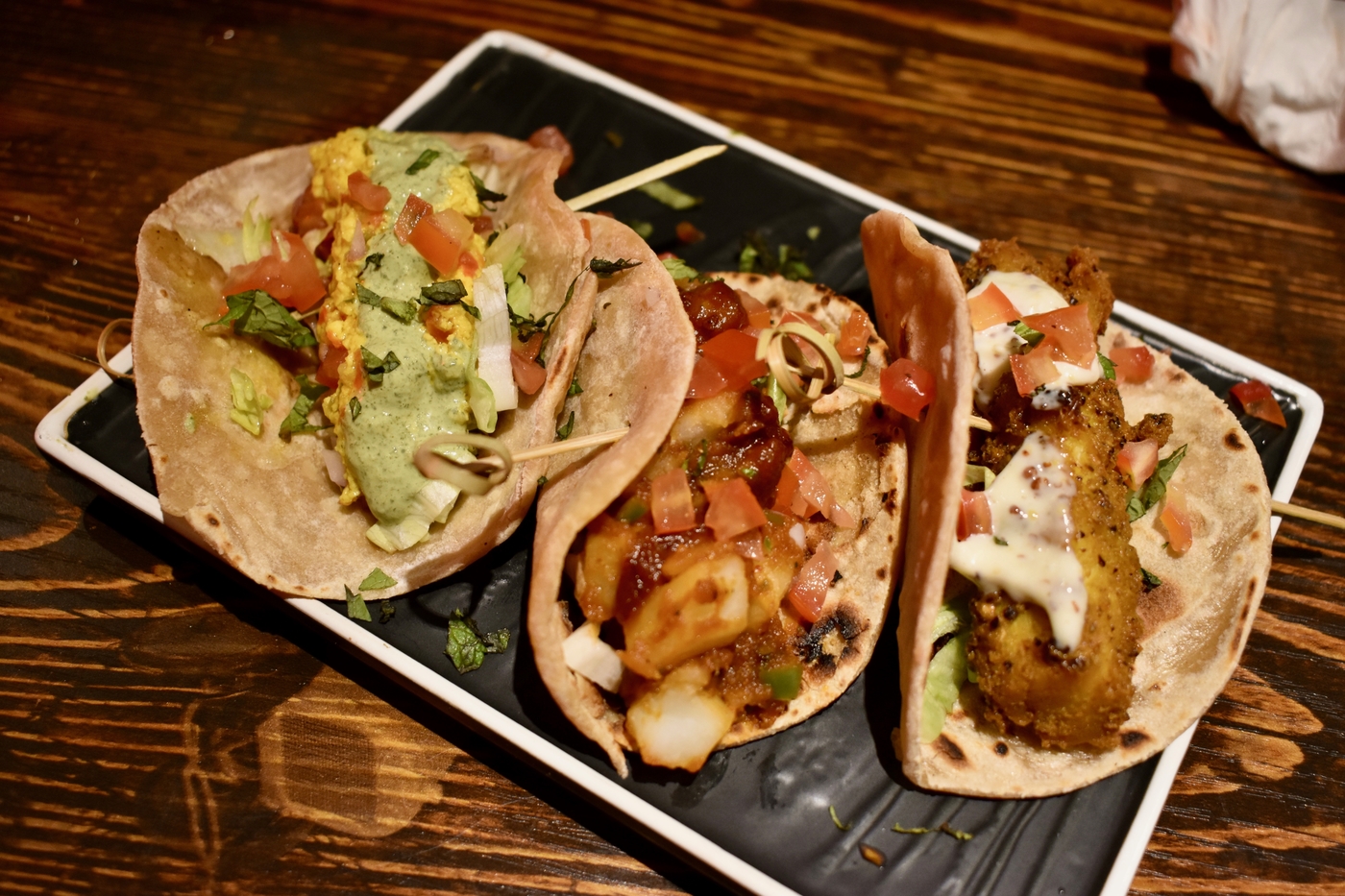 tacos at Cardamon Street