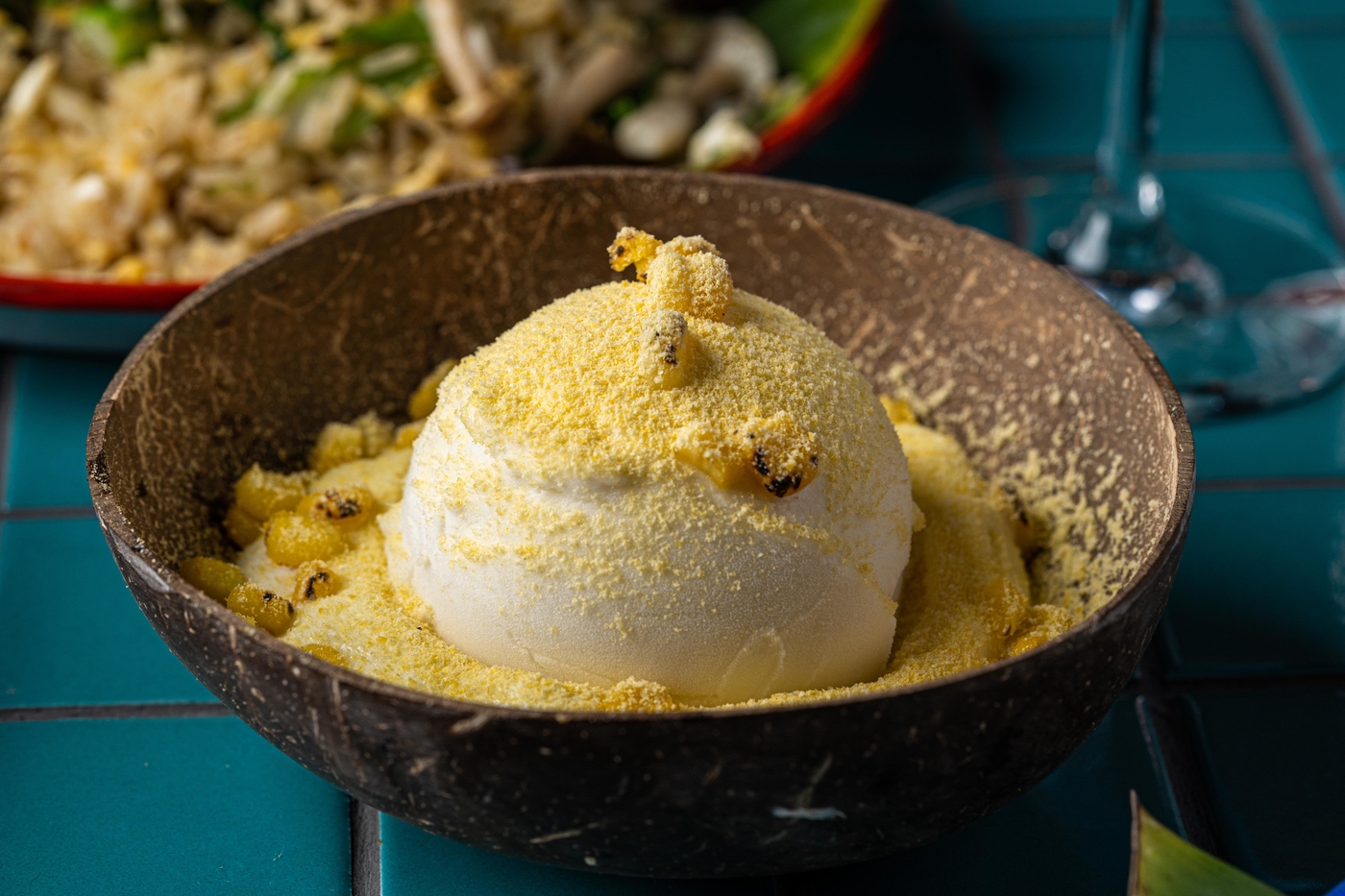 Sip Song coconut and corn ice cream