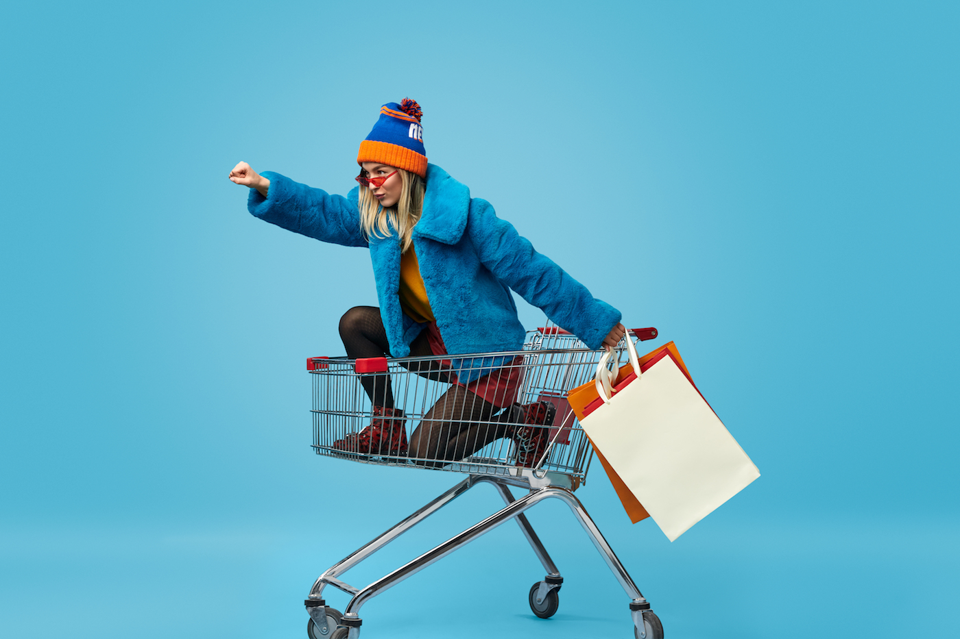 woman shopping