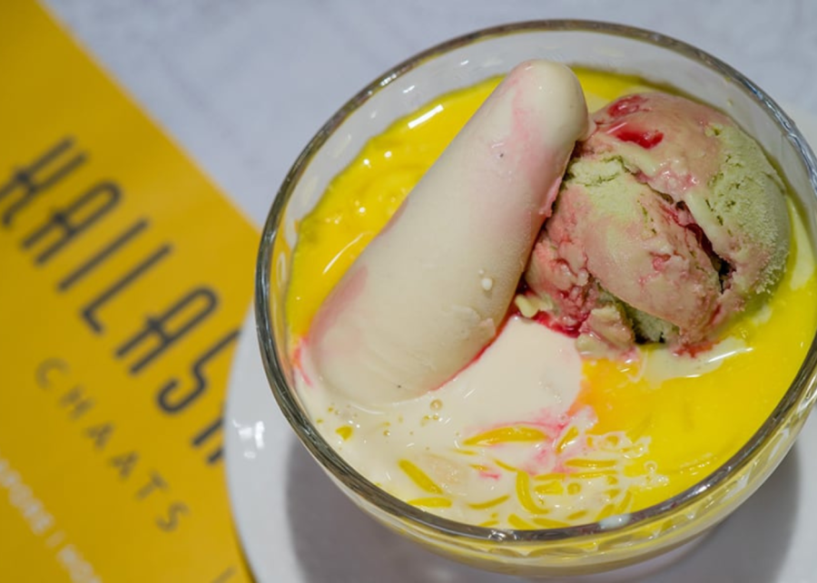 Kailash Parbat Falooda kulfi