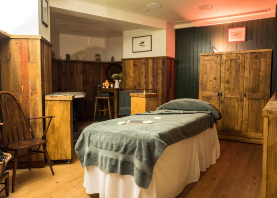 Lush Spa central treatment room