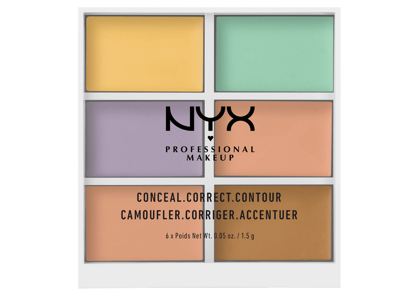 NYX Professional Makeup Colour Correcting Palette | Best concealers