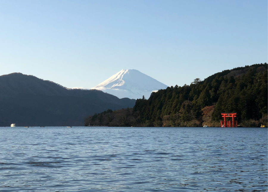 best day trips from tokyo | hakone mount fuji view