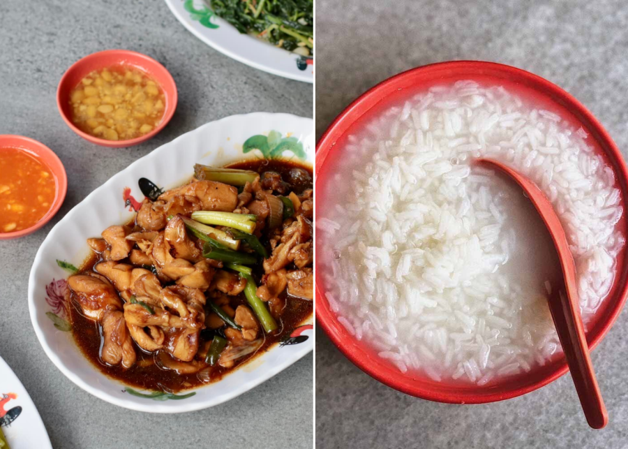 white house teochew porridge - teochew porridge singapore