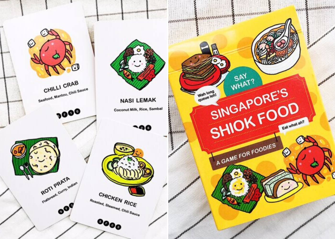 Say What? Singapore’s Shiok Food Card Game | alternative card games