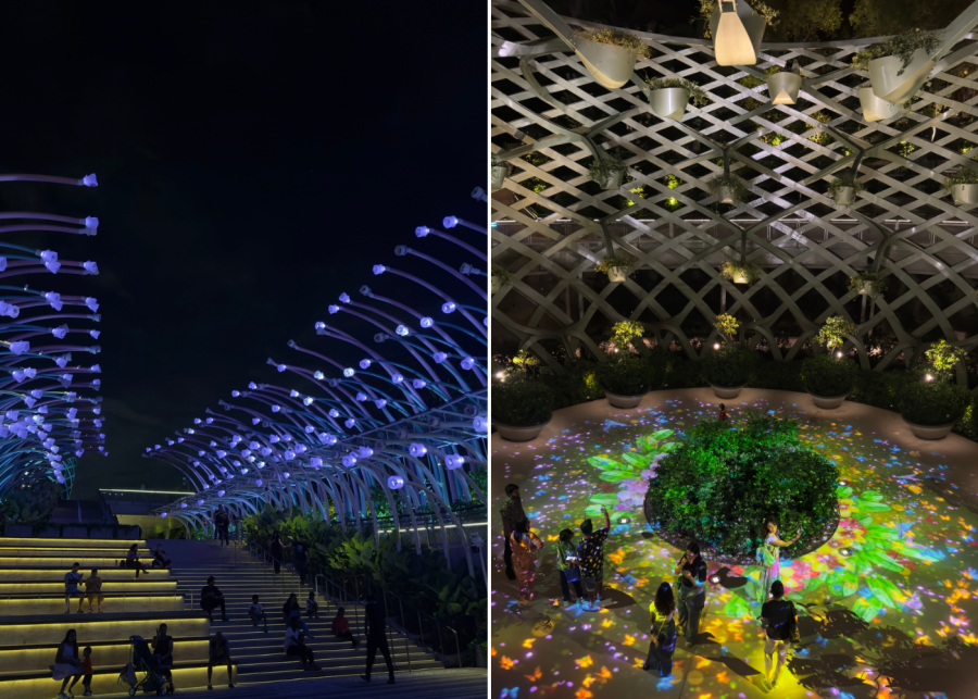 Sentosa Sensoryscape-things to do singapore at night