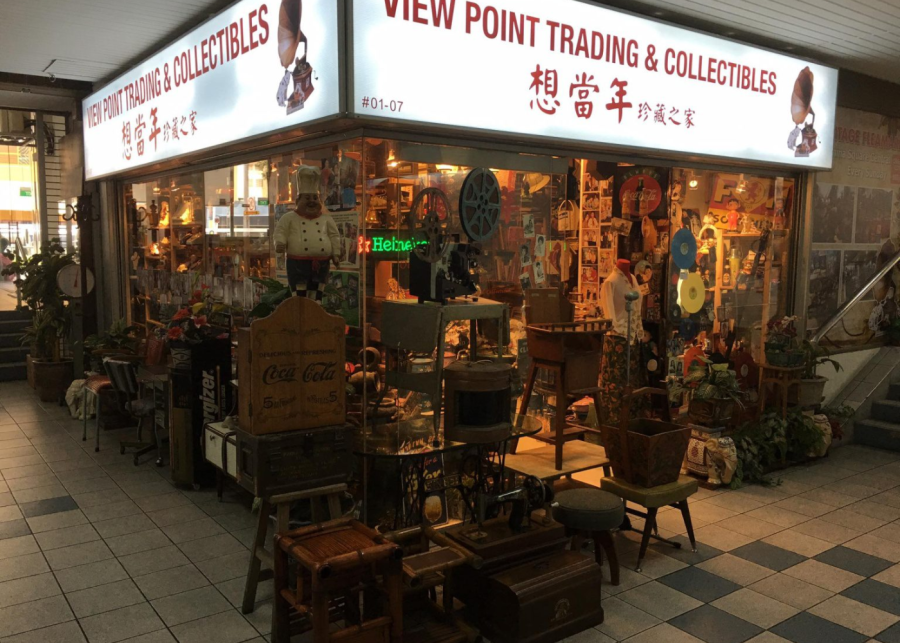 Viewpoint Trading and Collectibles - antique shops in singapore thrift