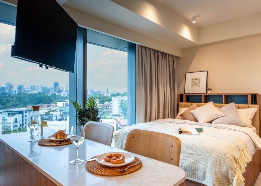 Best serviced apartments in Singapore - Weave Suites Hillside Premium Suite