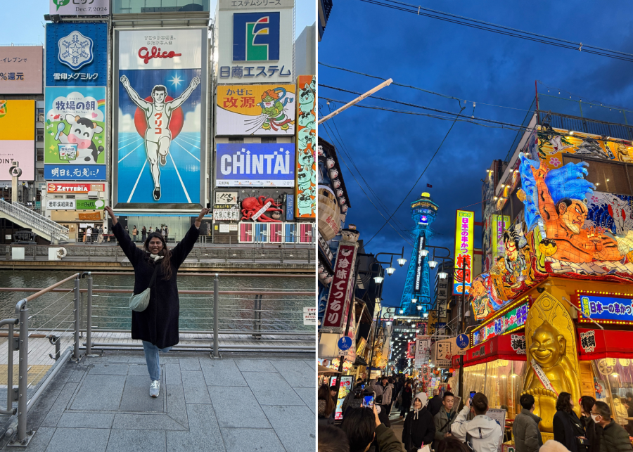 Dotonburi-Shinsekai-osaka-kyoto-itinerary