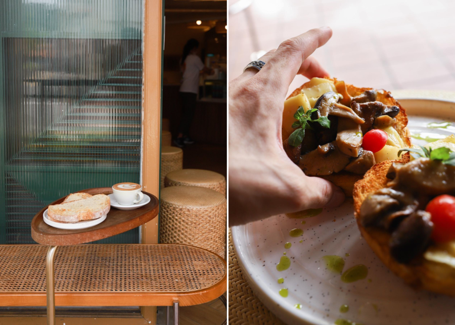 acoustics coffee bar - neil road food singapore