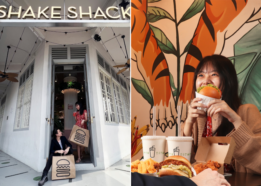 shake shack - neil road food singapore