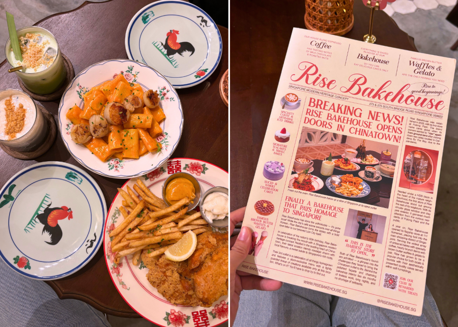 Rise Bakehouse's scallop rose rigatoni, curry mayo fish and chips, and drinks | New cafes in Singapore 2025