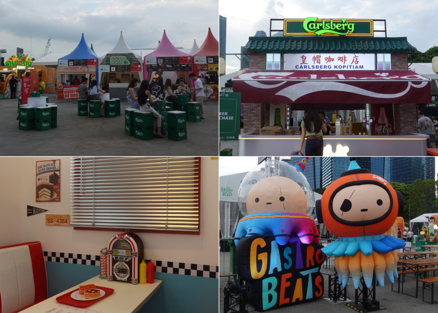 i light singapore 2025 | gastrobeats food and venue