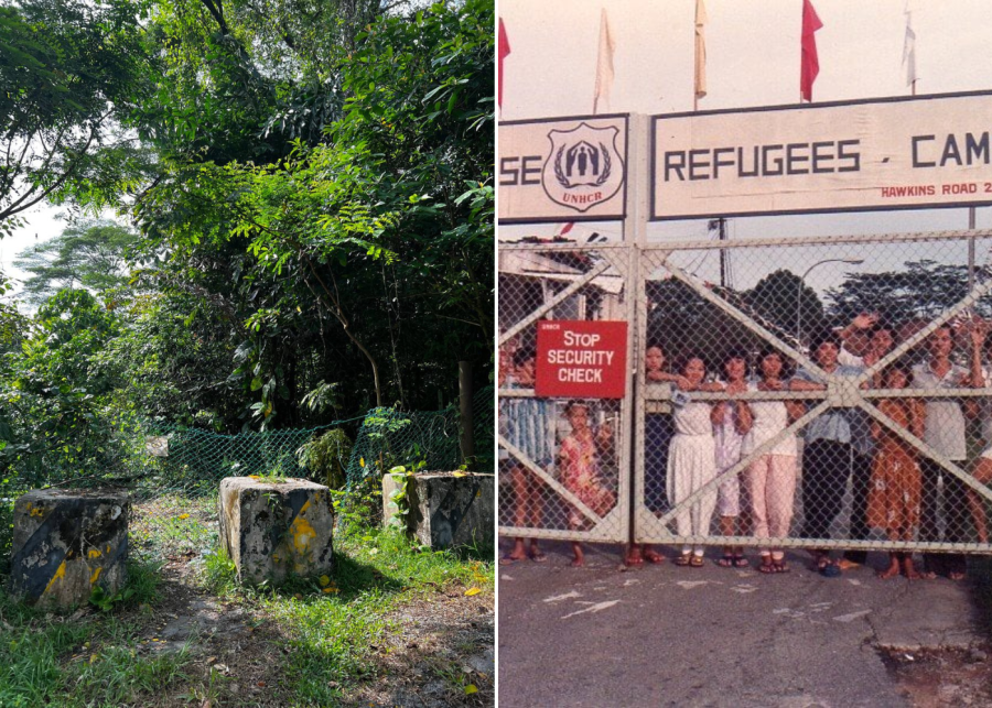 hawkins road refugee camp walking tour