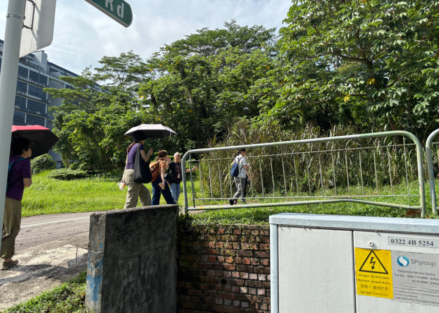 hawkins road refugee camp walking tour