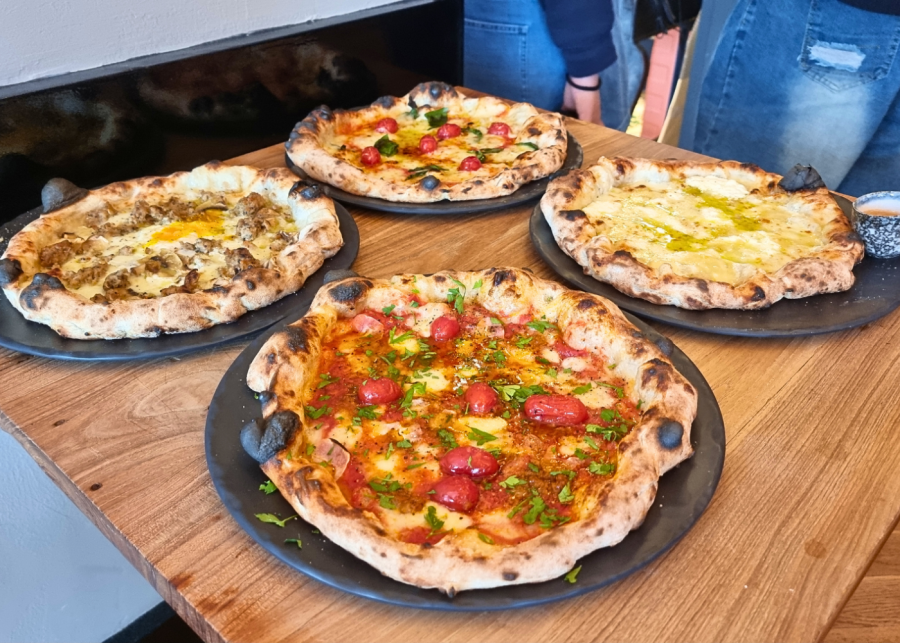 Pizza Studio Tamaki's pizzas: 5 Formaggi, Arrabbiata, Bismarck, and Tamaki | Pizza Studio Tamaki in Singapore