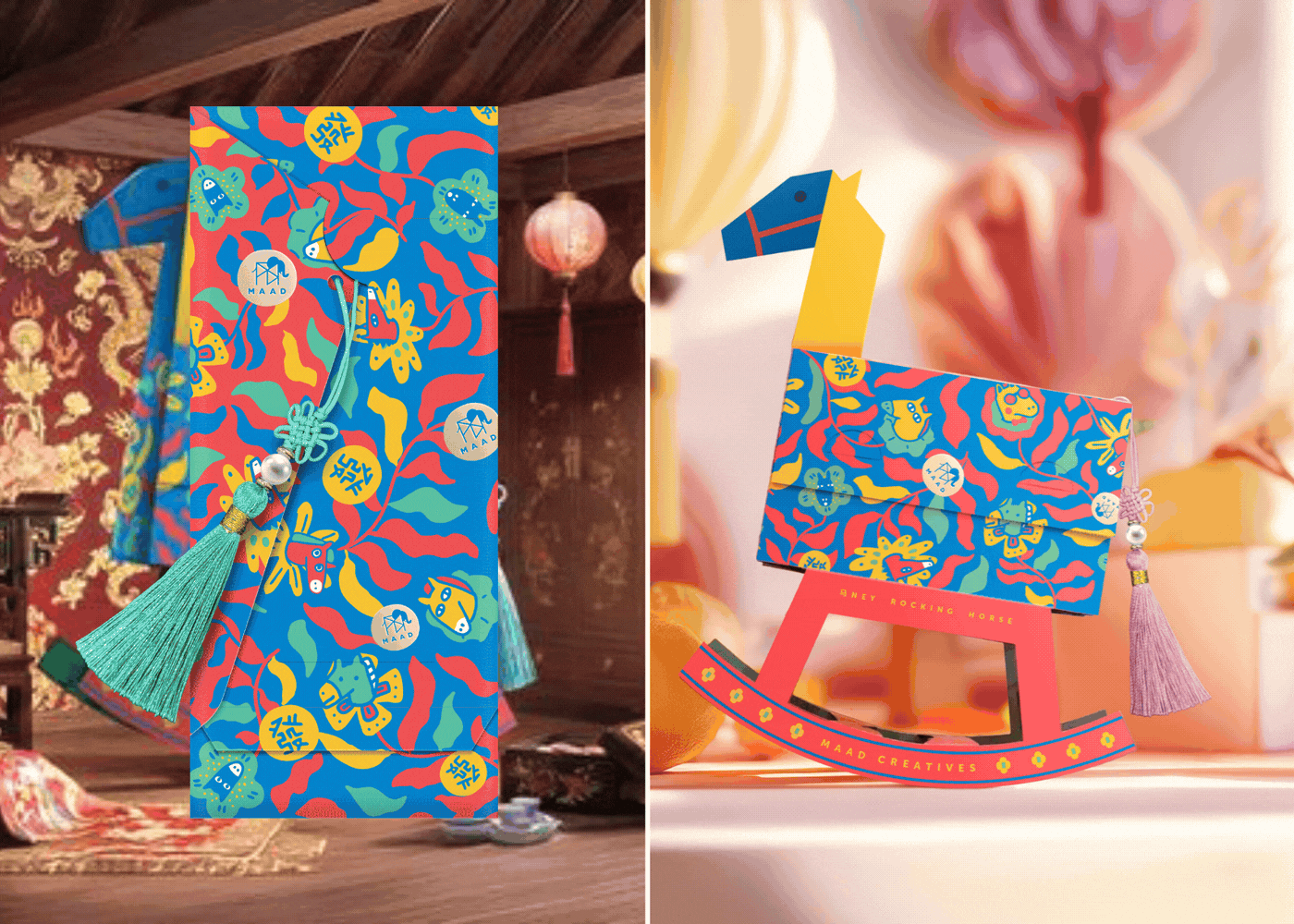 maad creatives cute ang bao design 