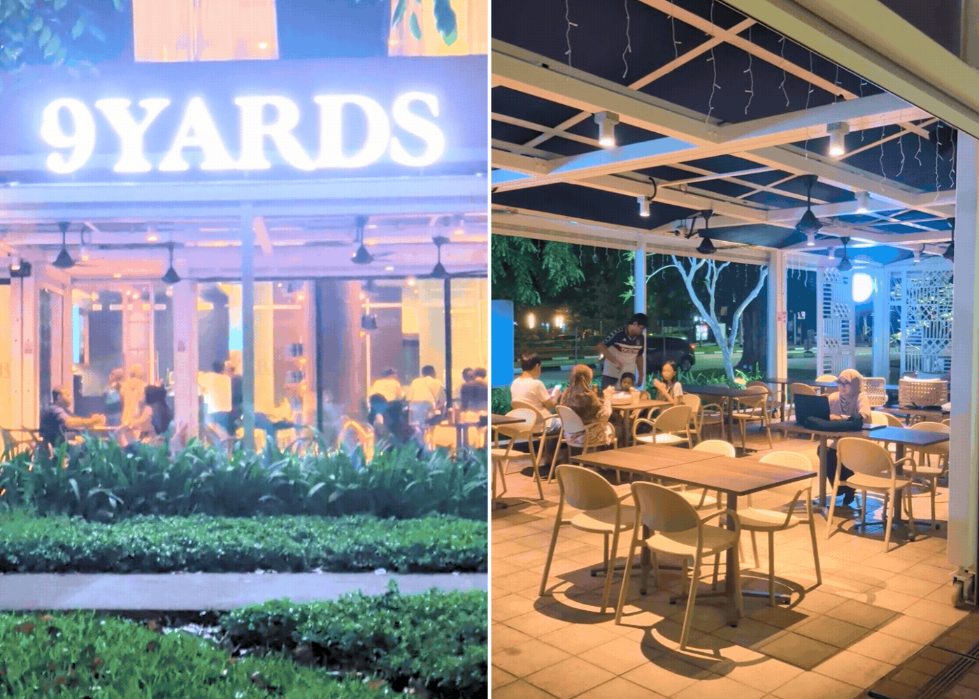 9Yards' alfresco space