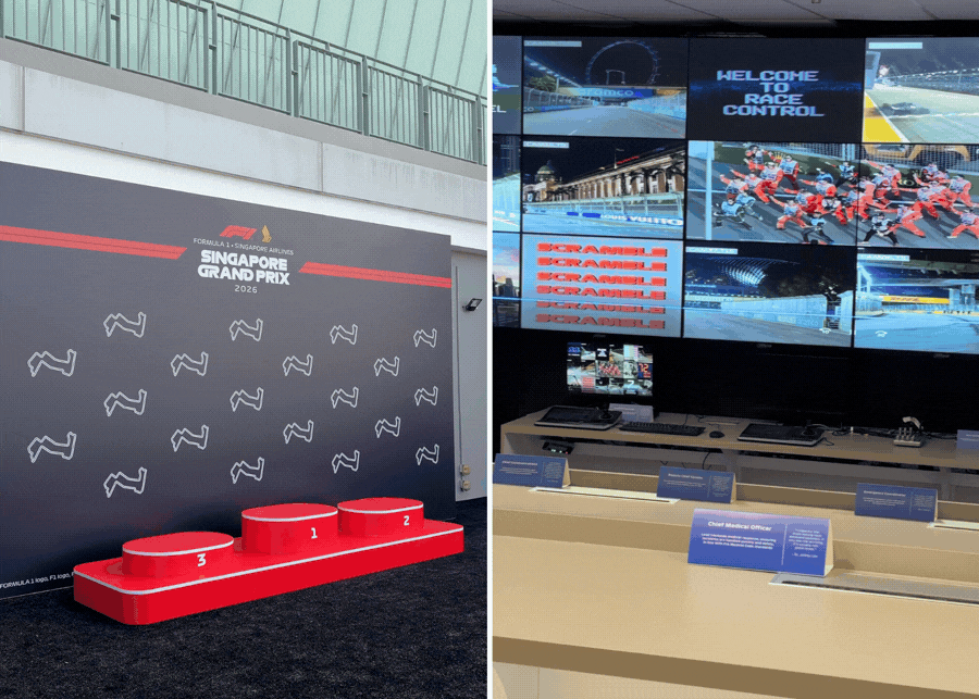 f1 night race all access 2.0 exhibition