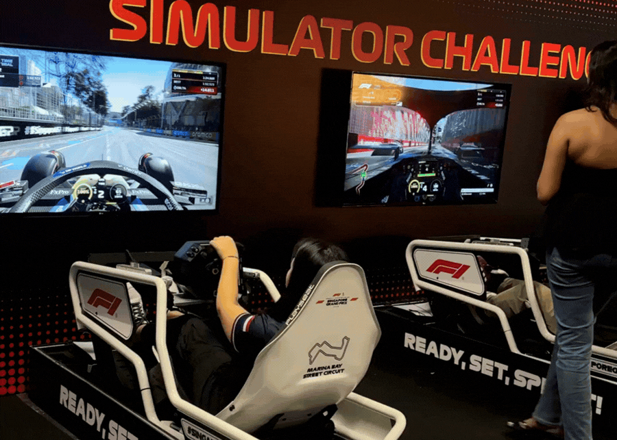 f1 night race all access 2.0 exhibition